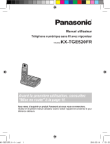 Panasonic KXTGE520FR Mode d'emploi