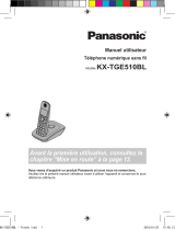 Panasonic KXTGE510BL Mode d'emploi