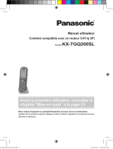 Panasonic KXTGQ200SL Mode d'emploi