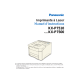 Panasonic KXP7500 Mode d'emploi