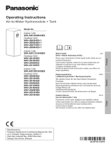 Panasonic WHADC1216H6E5 Le manuel du propriétaire