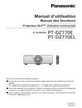 Panasonic PT-DZ770EL Le manuel du propriétaire