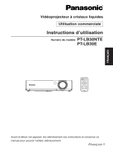 Panasonic PTLB30E Mode d'emploi