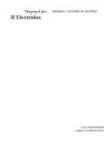 Electrolux EBESL70 WE Recipe book