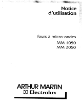 ARTHUR MARTIN MM2050W1 Manuel utilisateur