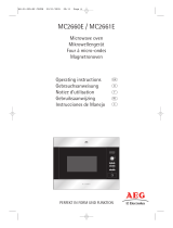 Aeg-Electrolux MC2661E-D Manuel utilisateur