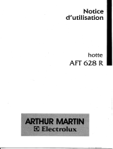 ARTHUR MARTIN AFT628R Manuel utilisateur