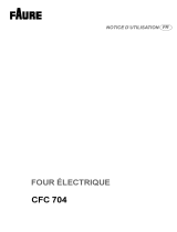 Faure CFC704W Manuel utilisateur