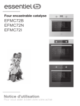Essentiel b EFMC72B Manuel utilisateur