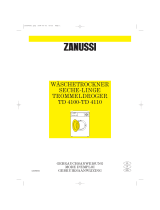 Zanussi-Electrolux td4100 5 0 kg Manuel utilisateur