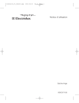 Electrolux EDC37100W Manuel utilisateur