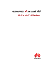 Huawei G6 Le manuel du propriétaire