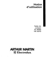 ARTHUR MARTIN TG4050N Manuel utilisateur