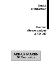 ARTHUR MARTIN AHO700X Manuel utilisateur