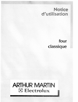 ARTHUR MARTIN FE0504W1 Manuel utilisateur