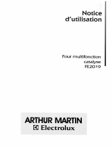 ARTHUR MARTIN ELECTROLUX FE2019N1 Manuel utilisateur