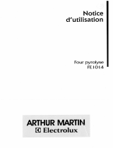 ARTHUR MARTIN FE1014W1 Manuel utilisateur