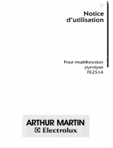 ARTHUR MARTIN FE2514W1 Manuel utilisateur