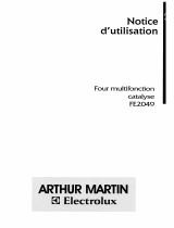 ARTHUR MARTIN FE2049W1 Manuel utilisateur