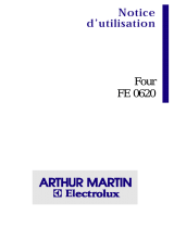 ARTHUR MARTIN FE0620G1 Manuel utilisateur
