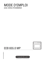 K&#252;ppersbusch EEB655.0MP Manuel utilisateur