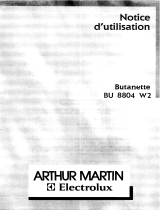 ARTHUR MARTIN ELECTROLUX BU8804W2 Manuel utilisateur