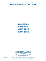 ARTHUR MARTIN AWF915 Manuel utilisateur