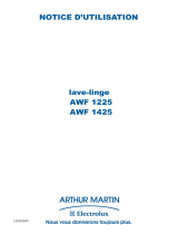 ARTHUR MARTIN AWF1225C Manuel utilisateur