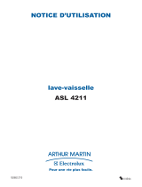 ARTHUR MARTIN ELECTROLUX ASL4211 Manuel utilisateur