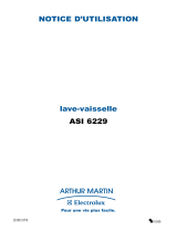 ARTHUR MARTIN ELECTROLUX ASI6229X Manuel utilisateur