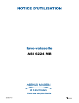 ARTHUR MARTIN ASI6224MR Manuel utilisateur