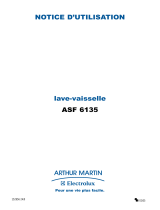 ARTHUR MARTIN ASF6135 Manuel utilisateur