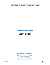 ARTHUR MARTIN ASF6120 Manuel utilisateur