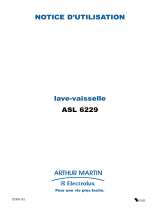 ARTHUR MARTIN ELECTROLUX ASL6229SC Manuel utilisateur