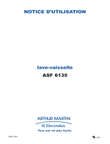 ARTHUR MARTIN ASF6135S Manuel utilisateur