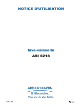 ARTHUR MARTIN ELECTROLUX ASI6218N Manuel utilisateur