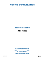 ARTHUR MARTIN ELECTROLUX ASI4232W Manuel utilisateur