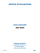 ARTHUR MARTIN ELECTROLUX ASI6224X Manuel utilisateur