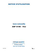 ARTHUR MARTIN ELECTROLUX ASF6146S Manuel utilisateur