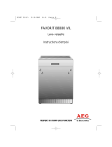 Aeg-Electrolux F88080VIL Manuel utilisateur