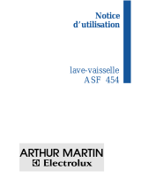 ARTHUR MARTIN ASF454 Manuel utilisateur