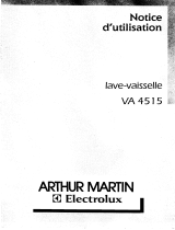 ARTHUR MARTIN VA4515 Manuel utilisateur