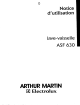 ARTHUR MARTIN ASF630 Manuel utilisateur