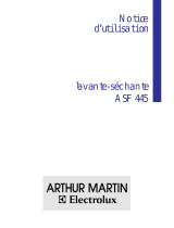 ARTHUR MARTIN ELECTROLUX ASF445 Manuel utilisateur