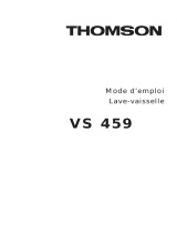 Thomson VS459 Manuel utilisateur