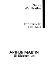 ARTHUR MARTIN ASF1649 Manuel utilisateur