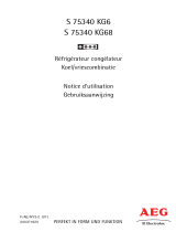 Aeg-Electrolux S75340KG68 Manuel utilisateur