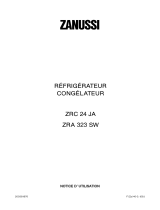 Zanussi ZRA323SW Manuel utilisateur