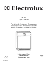 Electrolux DS600FS Manuel utilisateur