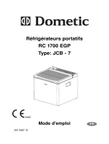 Dometic RC1700EGP Manuel utilisateur